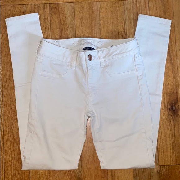 White American Eagle jeans! - Picture 1 of 4